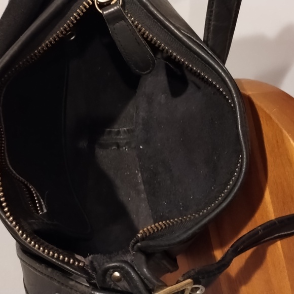 Coach Leather Crossbody Bag Vintage Black Patricia's Legacy Shoulder Bag 9951 - Picture 10 of 17